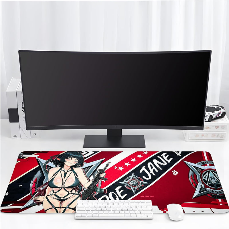 KRAGGEN Jane Doe Extended Gaming Mousepad – Mindscape Edition