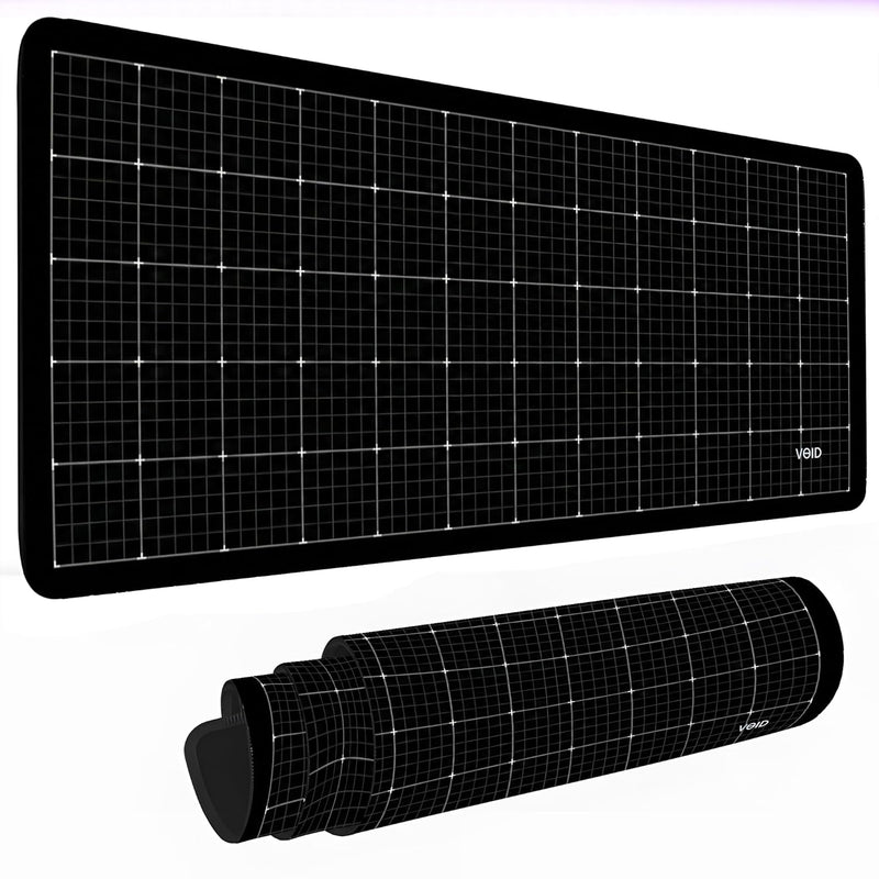 KRAGGEN Grid Desk Mat – High-Precision XL Keyboard Pad
