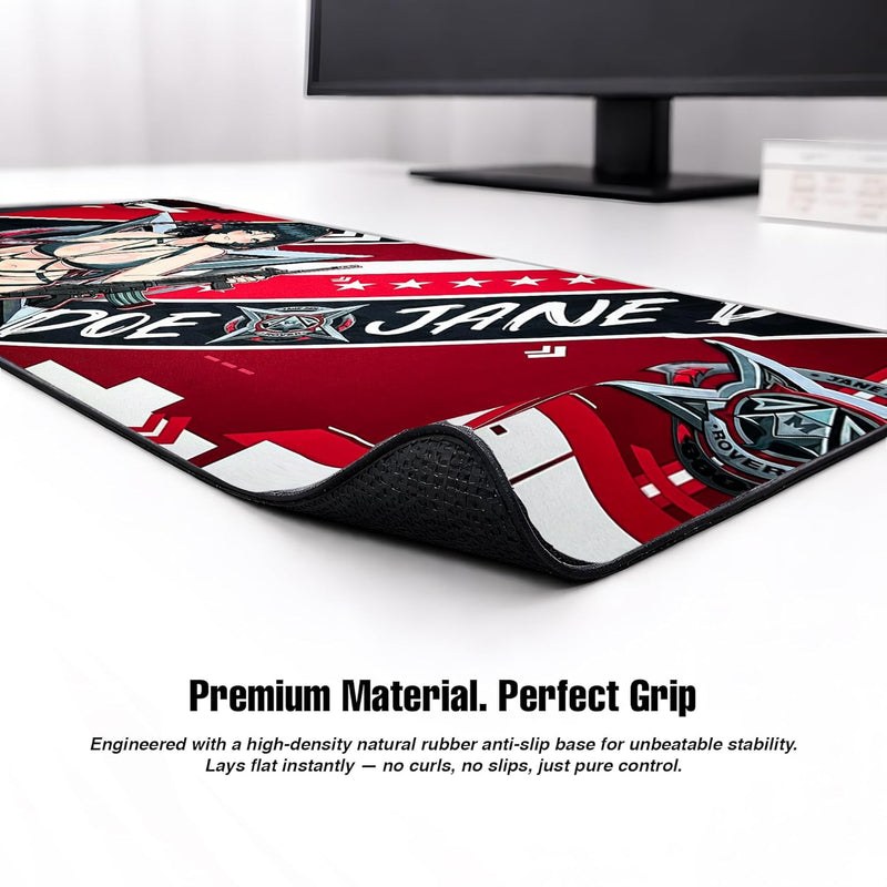 KRAGGEN Jane Doe Extended Gaming Mousepad – Mindscape Edition
