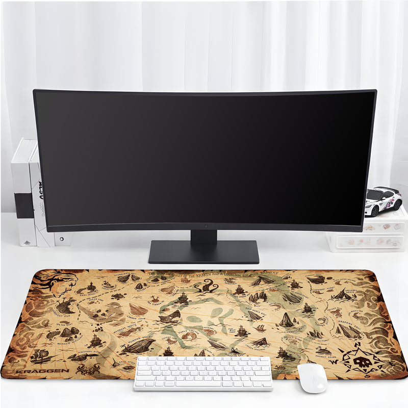 PIRATE TREASURE MAP 0 DESKMAT