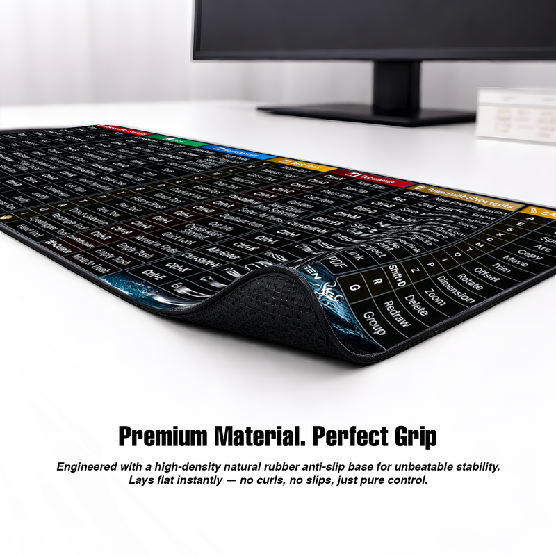 MS-OFFICE SHORTCUTS DESKMATT - VERY HELPFULL