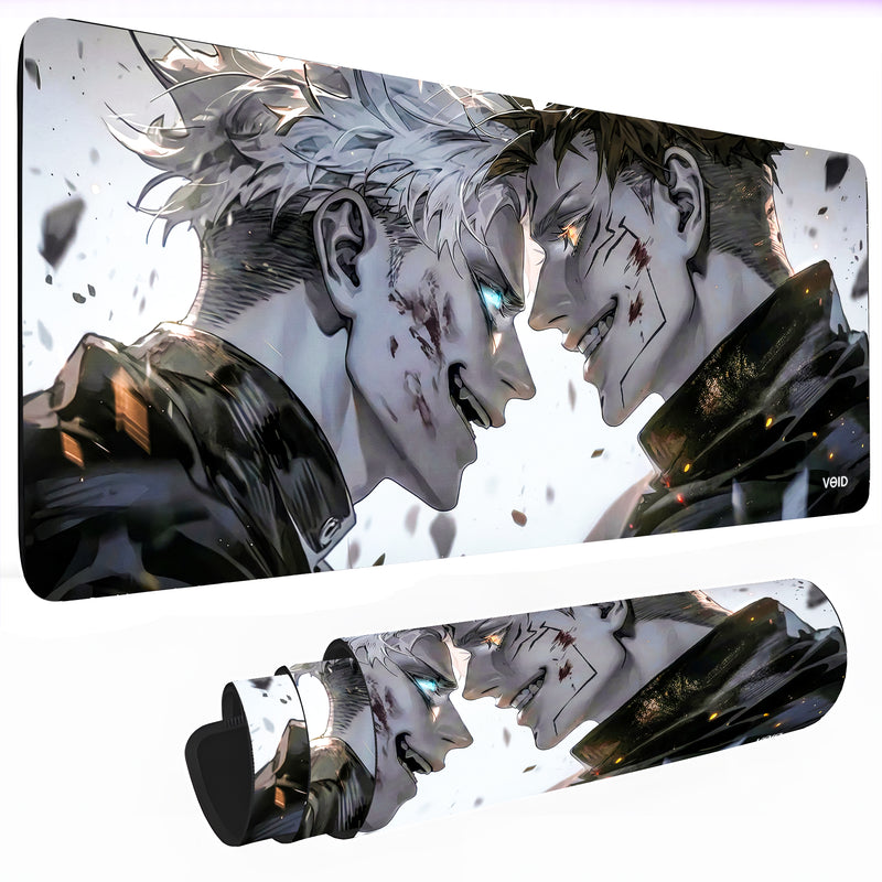 JJK GOJO vs Sukuna Gaming Mouse Pad – Desk Mat with Anti-Slip Rubber Base